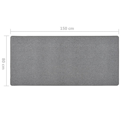 Carpet Runner Dark Grey 80x150 cm