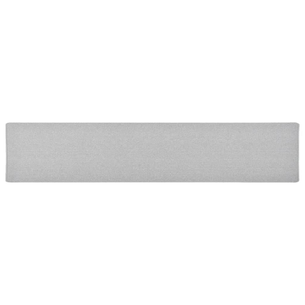 Carpet Runner Light Grey 50x250 cm