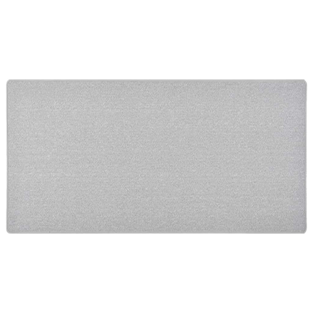 Carpet Runner Light Grey 80x150 cm