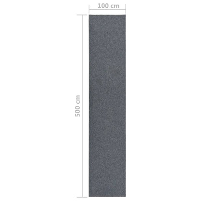 Dirt Trapper Carpet Runner 100x500 cm Grey