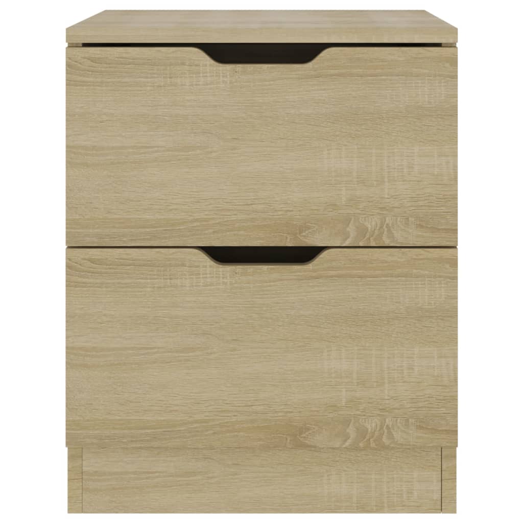 Bedside Cabinet Sonoma Oak 40x40x50 cm Engineered Wood