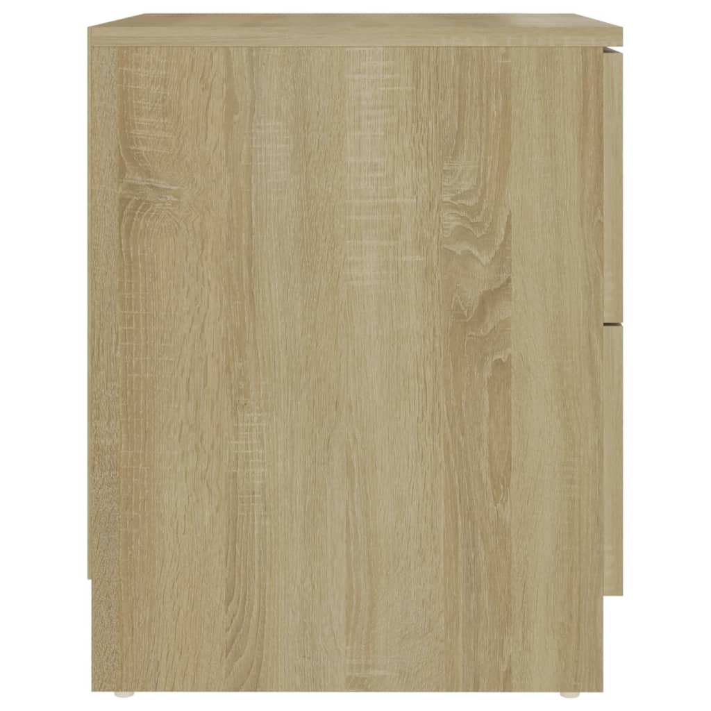 Bedside Cabinet Sonoma Oak 40x40x50 cm Engineered Wood