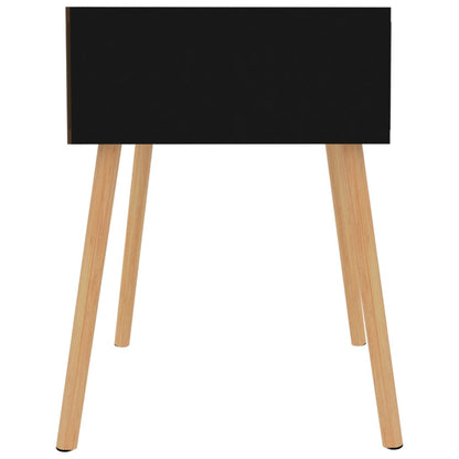 Bedside Cabinets 2 pcs High Gloss Black 40x40x56 cm Engineered Wood