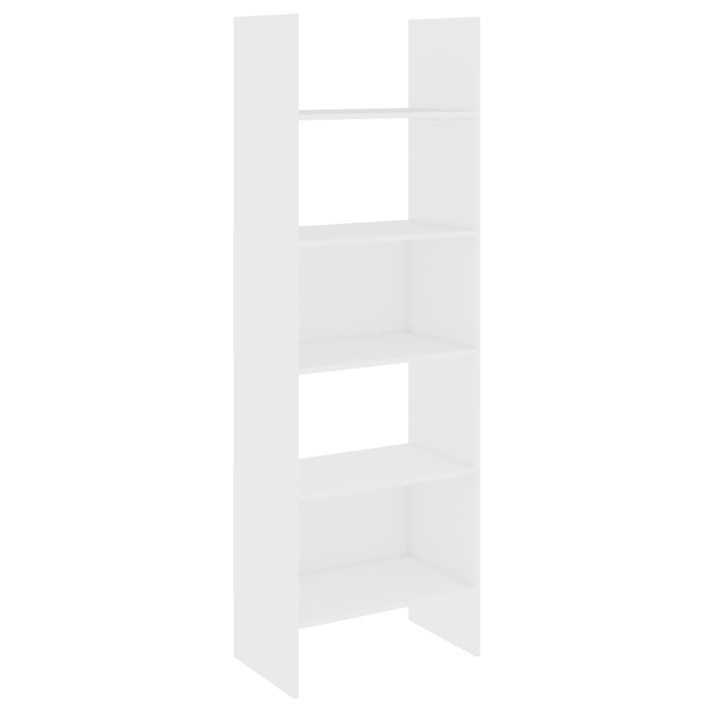 Book Cabinet White 60x35x180 cm Engineered Wood