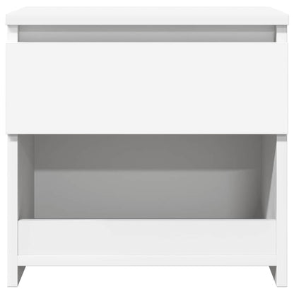 Bedside Cabinets 2 pcs White 40x30x39 cm Engineered Wood