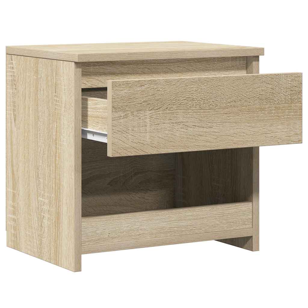 Bedside Cabinet Sonoma Oak 40x30x39 cm Engineered Wood