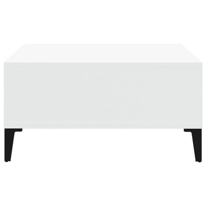 Coffee Table White 60x60x30 cm Engineered Wood