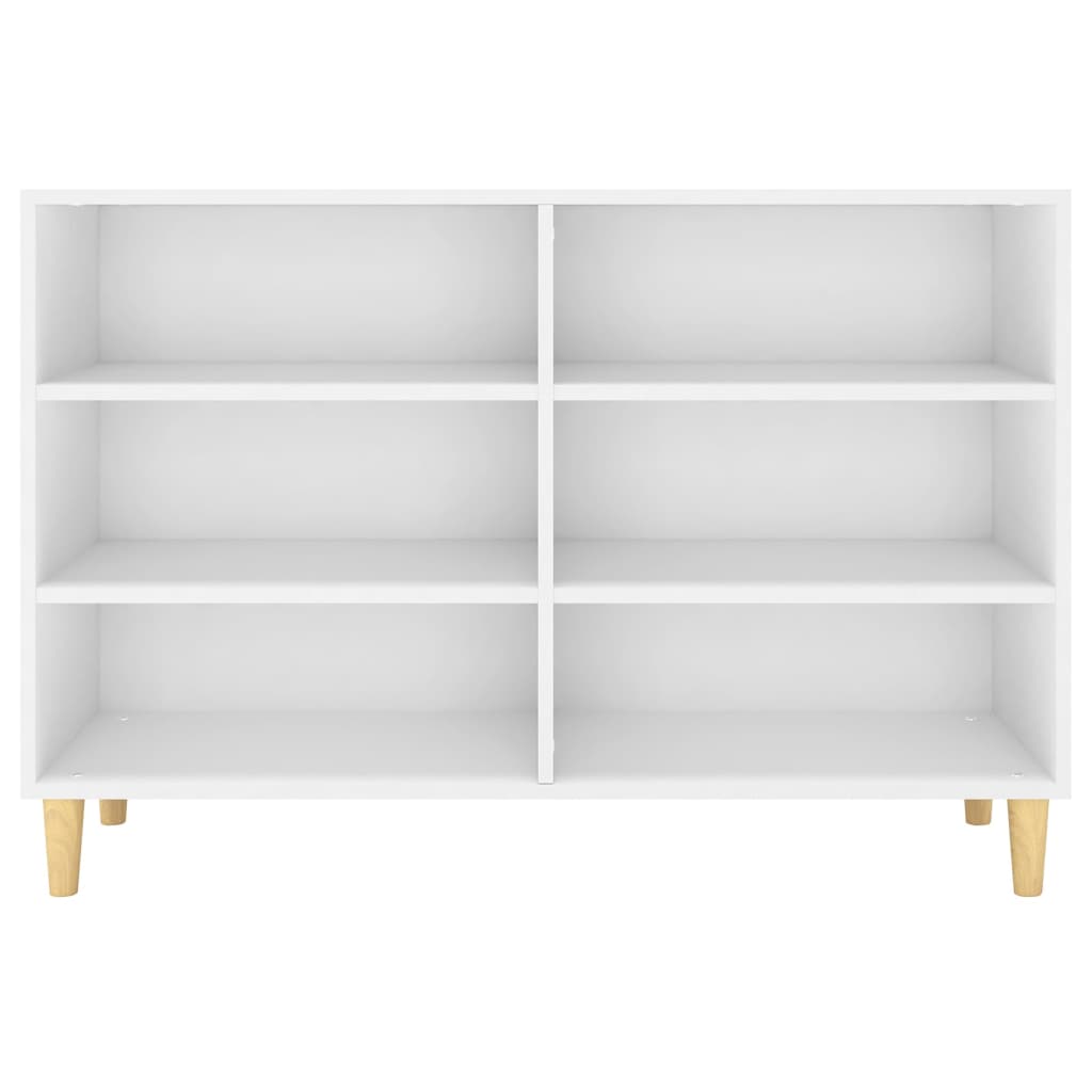 Sideboard White 103.5x35x70 cm Engineered Wood