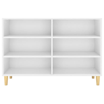 Sideboard White 103.5x35x70 cm Engineered Wood