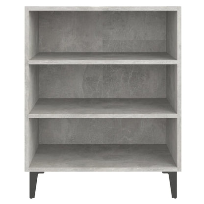 Sideboard Concrete Grey 57x35x70 cm Engineered Wood