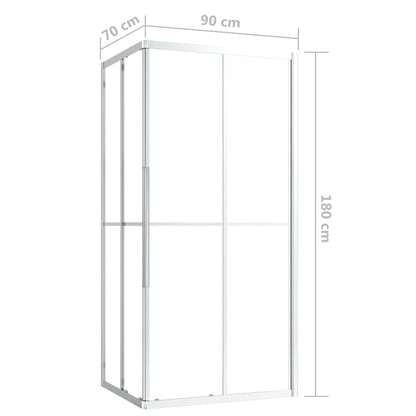 Shower Cabin ESG 90x70x180 cm