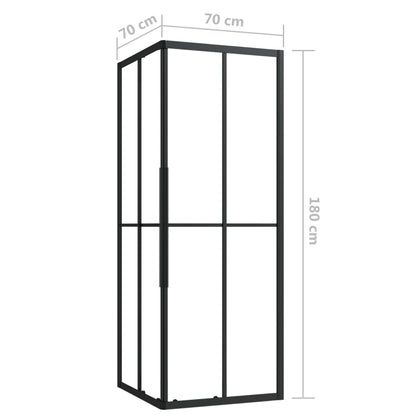 Shower Cabin ESG 70x70x180 cm