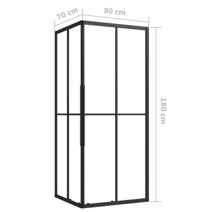 Shower Cabin ESG 80x70x180 cm