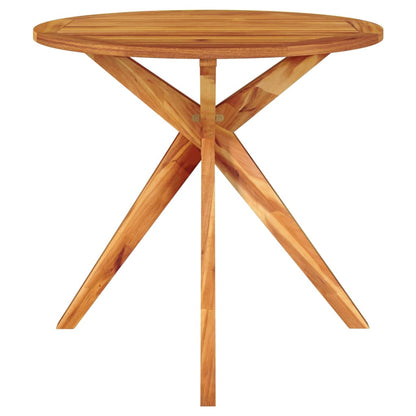 Garden Table 85x85x75 cm Solid Wood Acacia