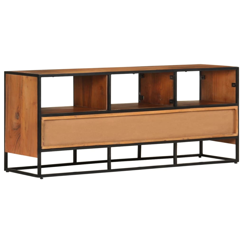 TV Cabinet 110x30x45 cm Solid Acacia Wood