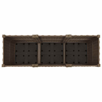 Raised Bed 120x40x38 cm Polypropylene