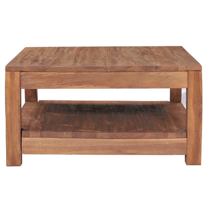 Coffee Table 68x67x35 cm Solid Teak Wood