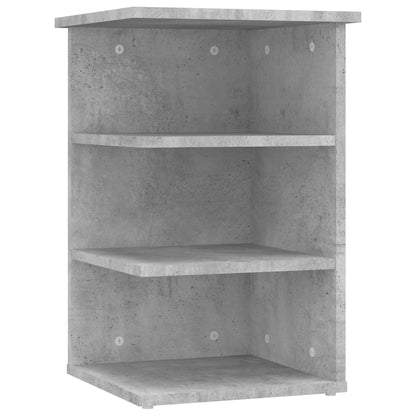 Side Cabinet Concrete Grey 35x35x55 cm Engineered Wood