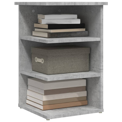 Side Cabinet Concrete Grey 35x35x55 cm Engineered Wood