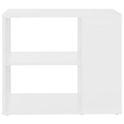 Side Cabinet White 60x30x50 cm Engineered Wood