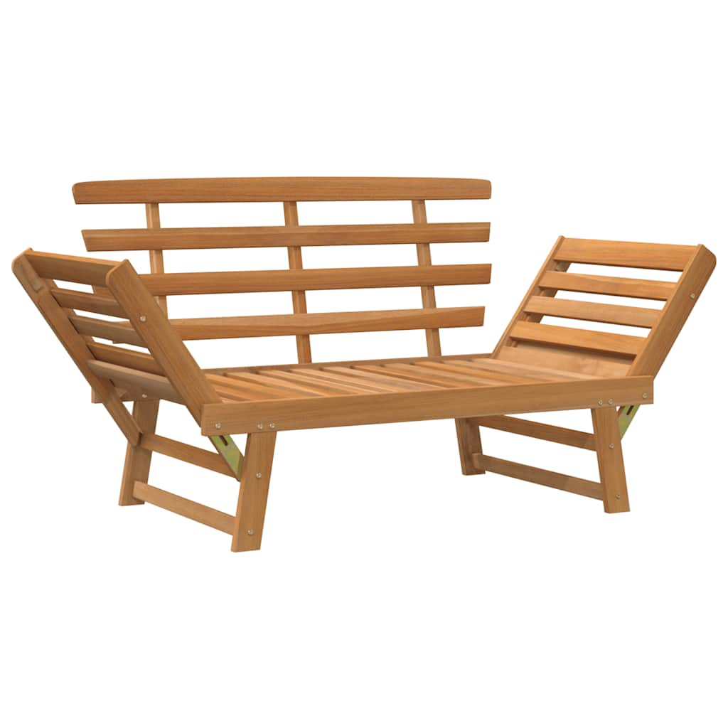 Garden Bench 2-in-1 190 cm Solid Acacia Wood