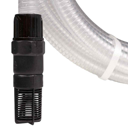 Suction Hose with PVC Connectors Transparent 1 10 m PVC