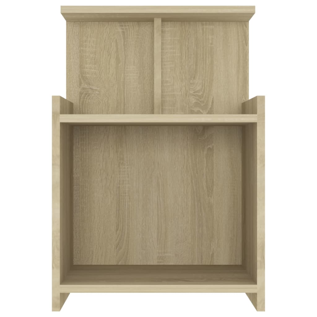 Bed Cabinet Sonoma Oak 40x35x60 cm Engineered Wood