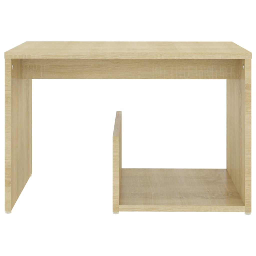 Side Table Sonoma Oak 59x36x38 cm Engineered Wood