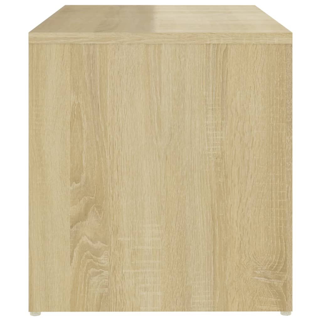 Side Table Sonoma Oak 59x36x38 cm Engineered Wood