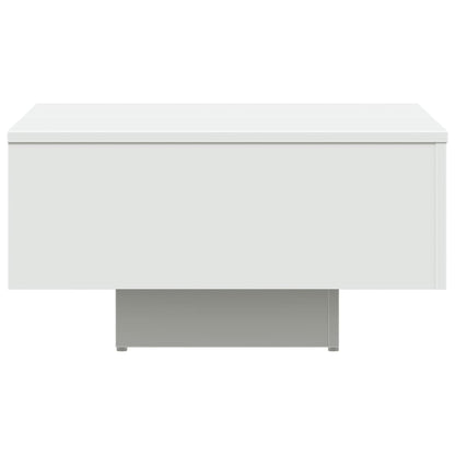 Coffee Table White 60x60x31.5 cm Engineered Wood