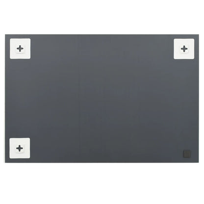 Wall Mirror with LED Lights Rectangular Glass