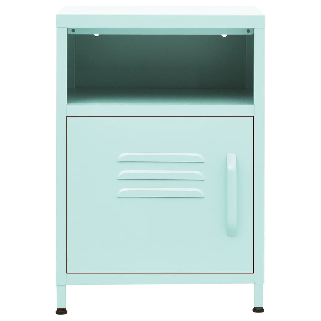 Nightstand Mint 35x35x51 cm Steel