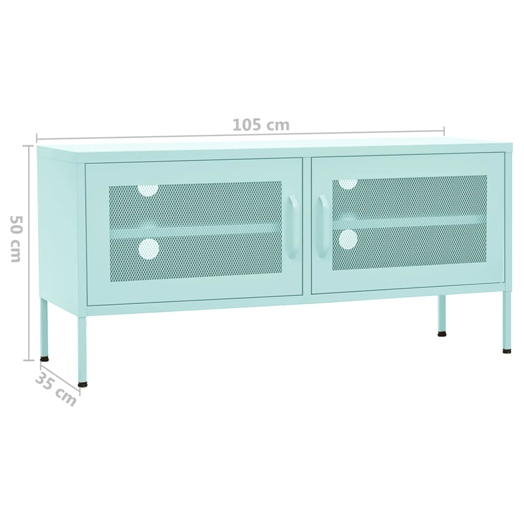 TV Cabinet Mint 105x35x50 cm Steel