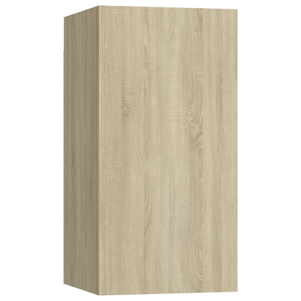 TV Cabinets 7 pcs Sonoma Oak 30.5x30x60 cm Engineered Wood