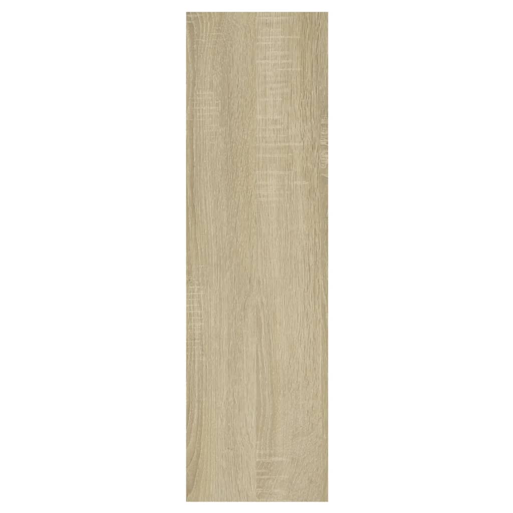 Wall Shelf Sonoma Oak 75x16x55 cm Engineered Wood