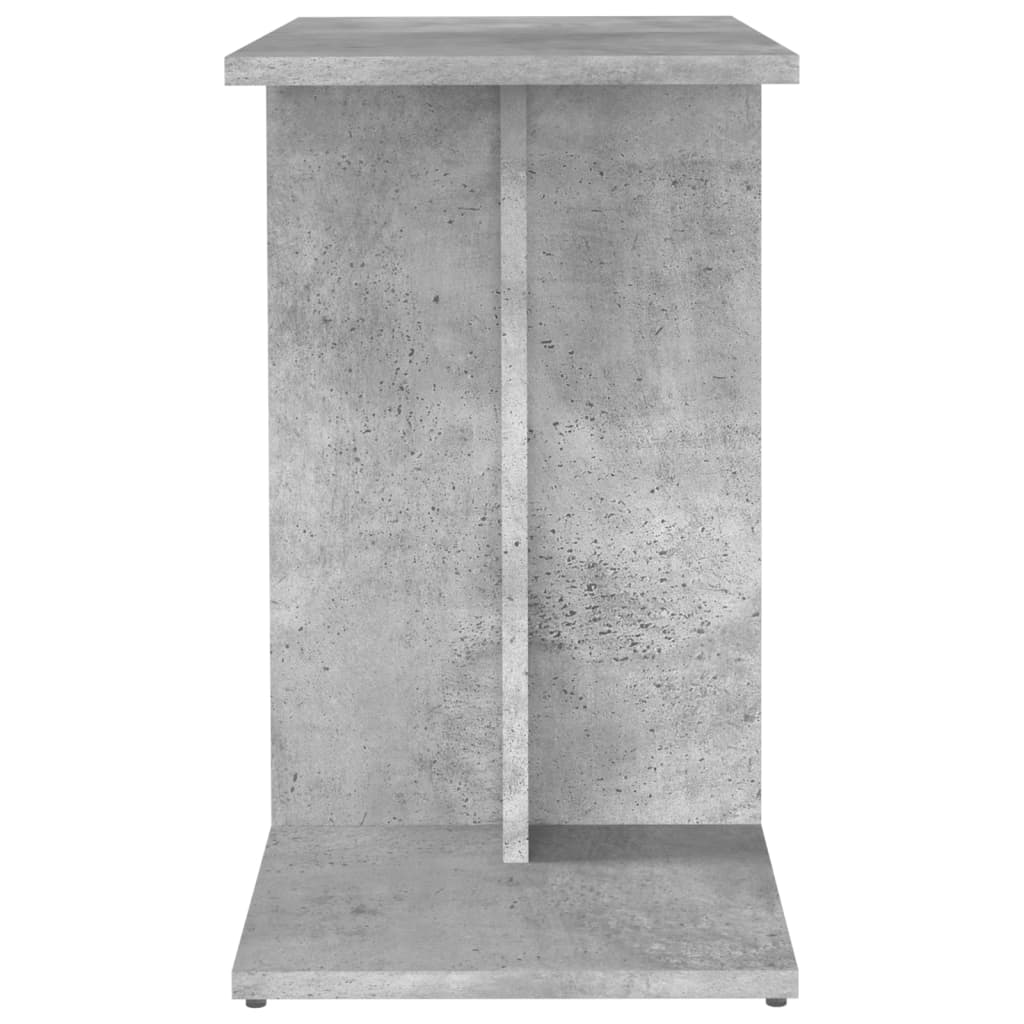 Side Table Concrete Grey 50x30x50 cm Engineered Wood