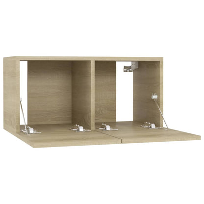 Hanging TV Cabinet Sonoma Oak 60x30x30 cm