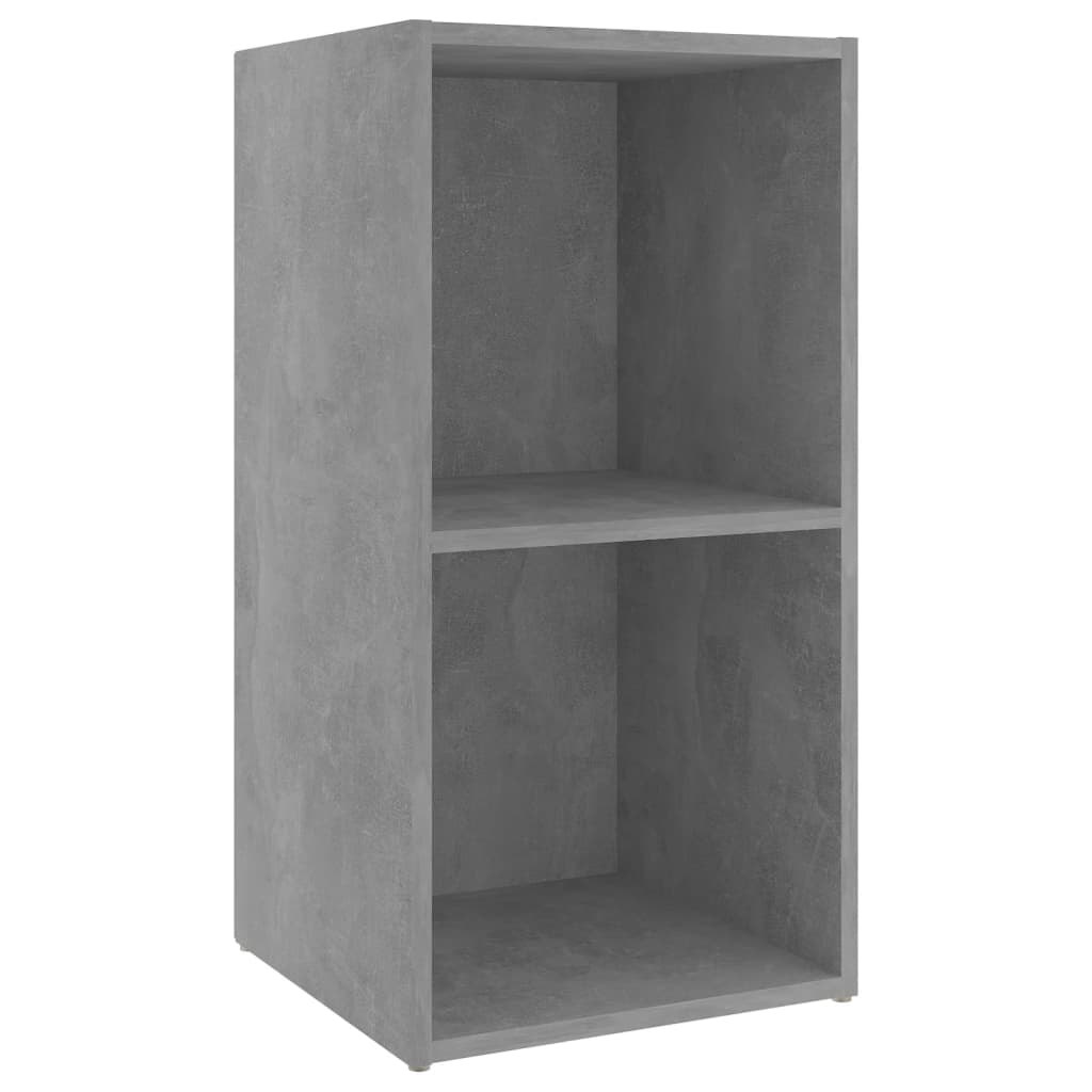 TV Cabinets 2 pcs Concrete Grey 72x35x36.5 cm Engineered Wood