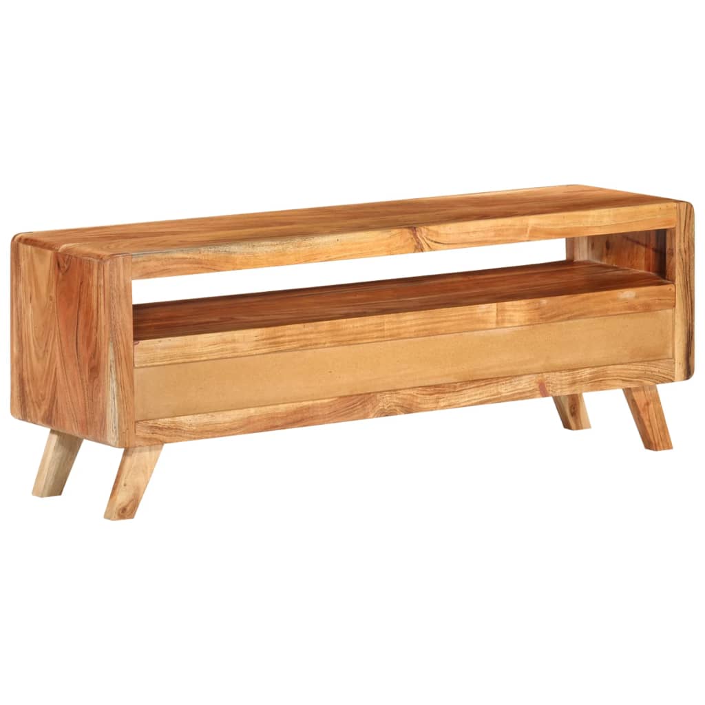 TV Cabinet 110x30x40 cm Solid Acacia Wood