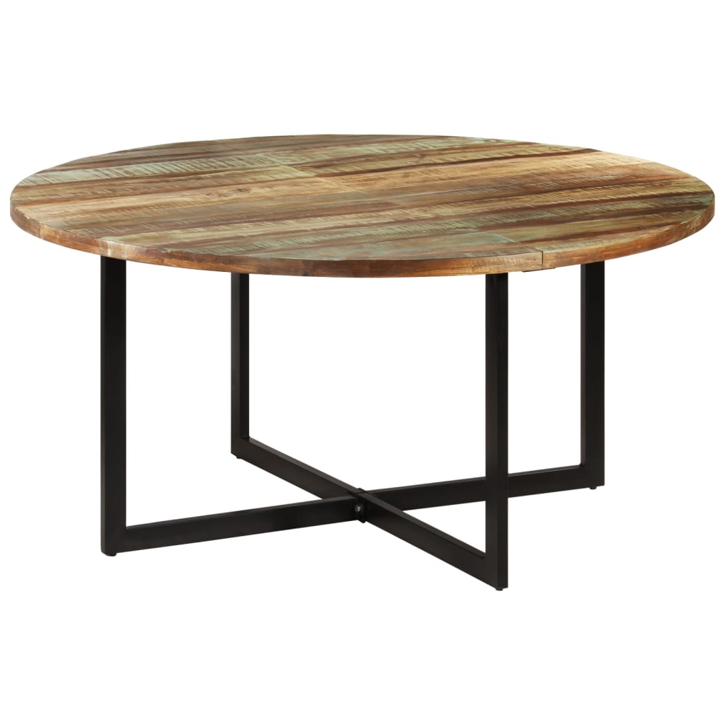 Dining Table 150x75 cm Solid Wood Reclaimed