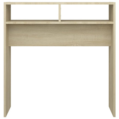 Console Table Sonoma Oak 78x30x80 cm Engineered Wood