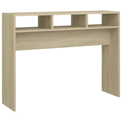 Console Table Sonoma Oak 105x30x80 cm Engineered Wood