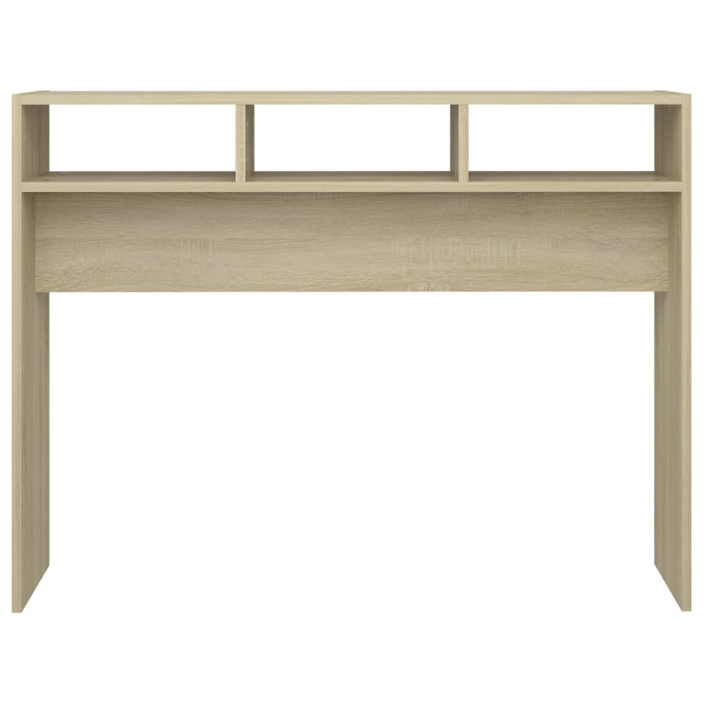 Console Table Sonoma Oak 105x30x80 cm Engineered Wood