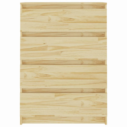 Side Cabinet 60x36x84 cm Solid Pinewood