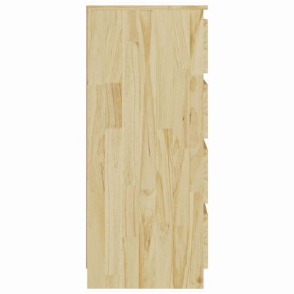 Side Cabinet 60x36x84 cm Solid Pinewood