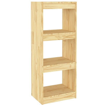 Book Cabinet/Room Divider 40x30x103.5 cm Solid Pinewood