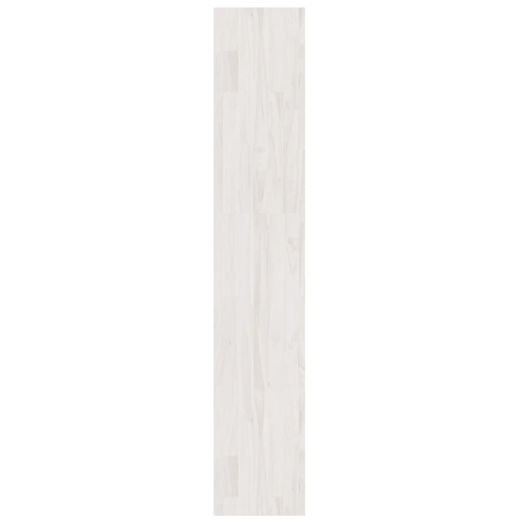 Book Cabinet/Room Divider White 100x30x167.5 cm Solid Pinewood