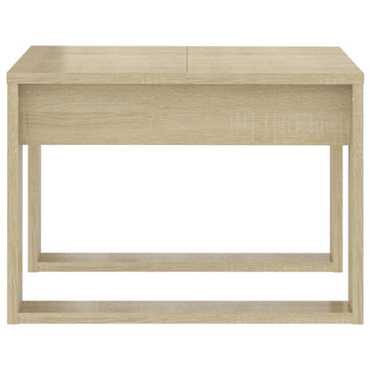 Side Table Sonoma Oak 50x50x35 cm Engineered Wood