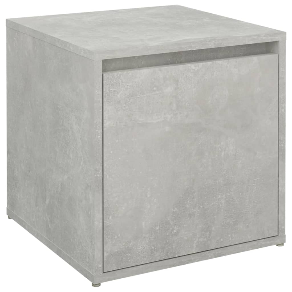 Box Drawer Concrete Grey 40.5x40x40 cm Engineered Wood