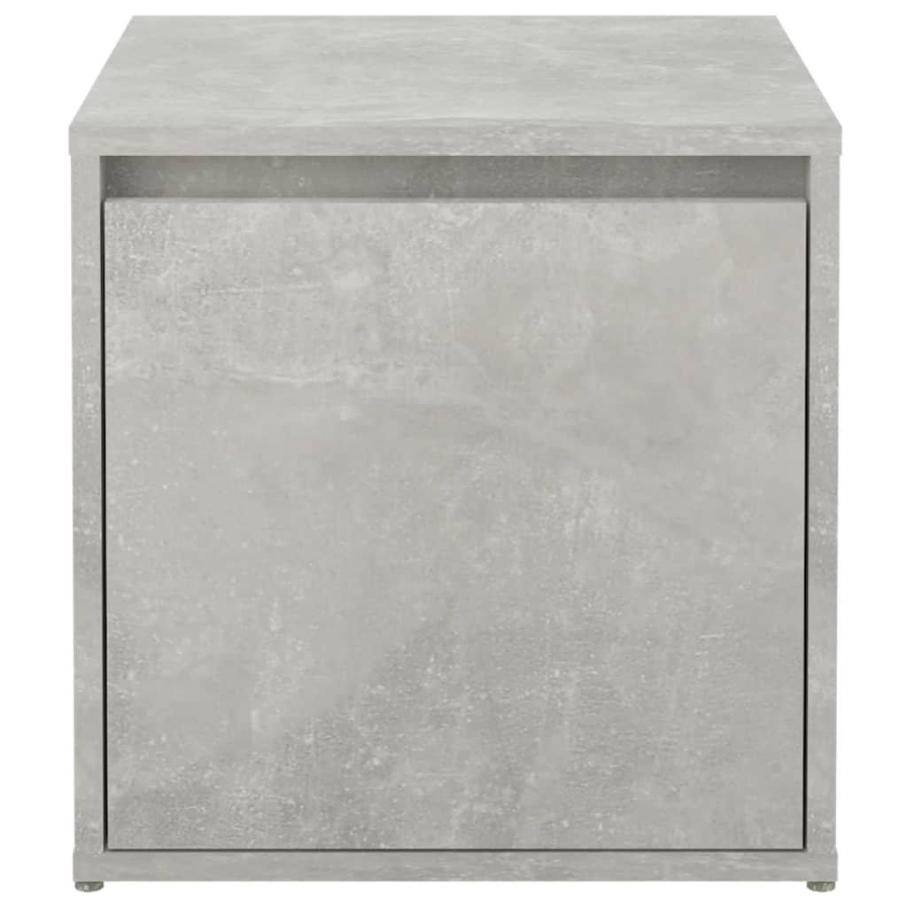 Box Drawer Concrete Grey 40.5x40x40 cm Engineered Wood